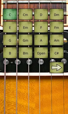 Virtual Electric Guitar android App screenshot 0